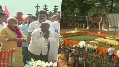 एनसीपी नेता छगन भुजबल और जयंत पाटिल ने बाल ठाकरे को सातवें पुण्यतिथि पर दी श्रद्धांजलि, कहा- सरकार बनाने की कोशिश सकारात्मक रूप से जारी है