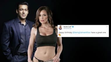 XXX पोर्नस्टार Kendra Lust ने Salman Khan संग शेयर की हॉट फोटो, बर्थडे पर बेहद बोल्ड अंदाज में दी बधाई