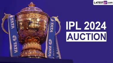 TATA IPL Auction 2024 Live Update: मनीष पांडेय को कोलकाता नाईट राइडर्स ने 50 लाख रुपए में अपनी टीम में किया शामिल