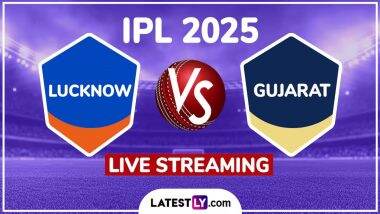 LSG vs GT TATA IPL 2025 Live Streaming: इकाना क्रिकेट स्टेडियम में गुजरात टाइटंस से भिड़ेगी लखनऊ सुपर जाइंट्स, यहां जानें कब, कहां और कैसे देखें लाइव प्रसारण